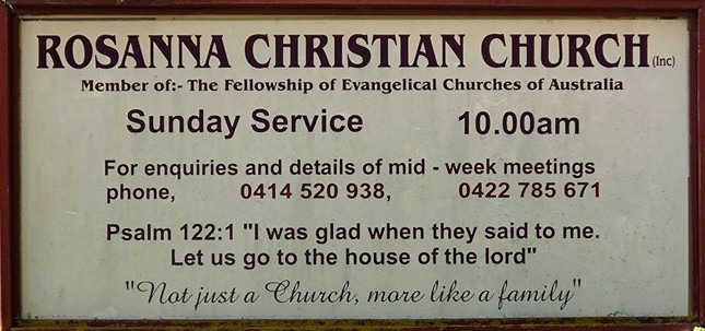 Rosanna Christian Church